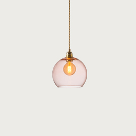 Rowan 15.5cm Bright Coral Pendant